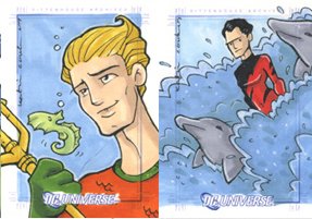 Aquaman and Tempest Cards