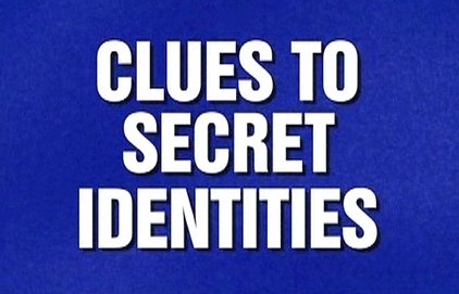Clues to Secret Identities
