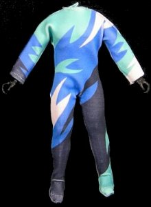 Custom Mego Camo Aquaman Suit