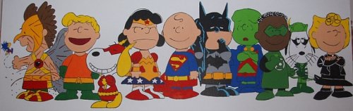 Peanuts Justice League