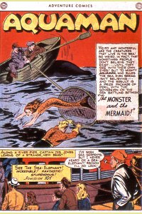 Adventure #110 Aquaman Splash Page