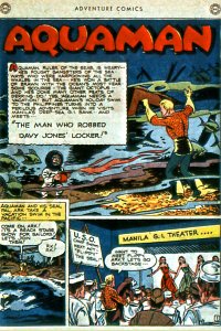 Adventure #111 Aquaman Splash Page