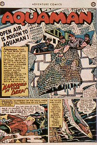Adventure #138 Aquaman Splash Page