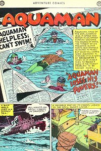 Adventure #146 Aquaman Splash Page