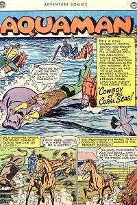 Adventure #148 Aquaman Splash Page