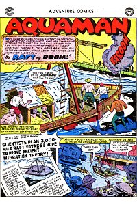 Adventure #179 Aquaman Splash Page
