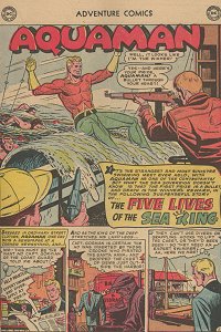 Adventure #185 Aquaman Splash Page