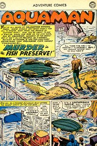 Adventure #192 Aquaman Splash Page