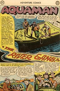 Adventure #195 Aquaman Splash Page