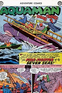 Adventure #199 Aquaman Splash Page