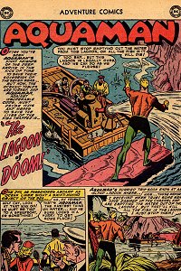 Adventure #204 Aquaman Splash Page