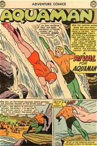 Adventure #222 Aquaman Splash Page