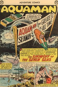 Adventure #226 Aquaman Splash Page