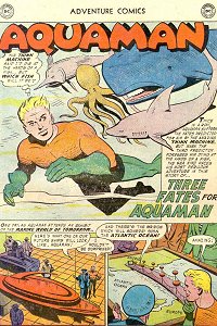 Adventure #231 Aquaman Splash Page