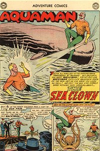 Adventure #233 Aquaman Splash Page