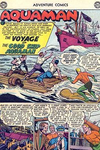 Adventure #239 Aquaman Splash Page