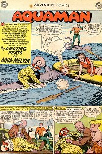 Adventure #242 Aquaman Splash Page