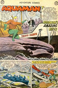 Adventure #243 Aquaman Splash Page