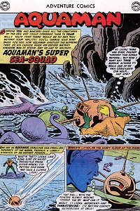 Adventure #247 Aquaman Splash Page