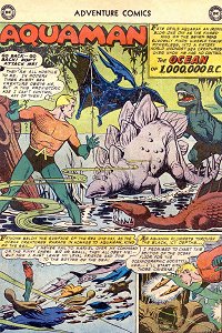 Adventure #253 Aquaman Splash Page