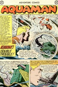 Adventure #255 Aquaman Splash Page