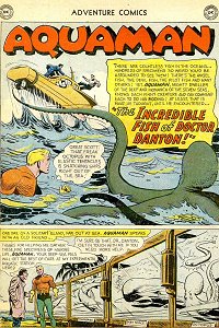 Adventure #258 Aquaman Splash Page