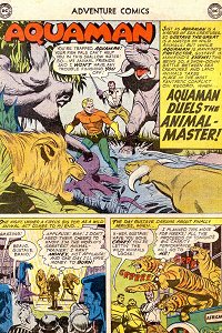 Adventure #261 Aquaman Splash Page