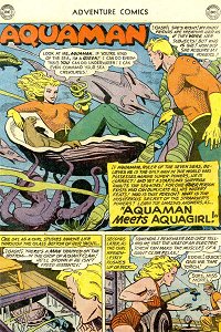 Adventure #266 Aquaman Splash Page