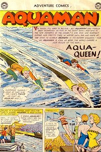 Adventure #274 Aquaman Splash Page
