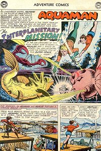 Adventure #275 Aquaman Splash Page