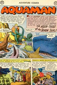 Adventure #276 Aquaman Splash Page