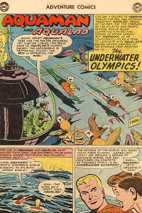 Adventure #277 Aquaman Splash Page