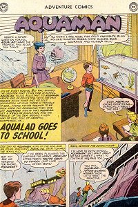 Adventure #278 Aquaman Splash Page