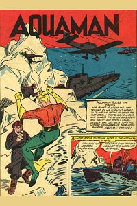 More Fun #79 Aquaman Splash Page