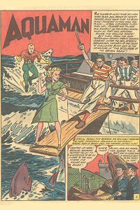 More Fun #80 Aquaman Splash Page