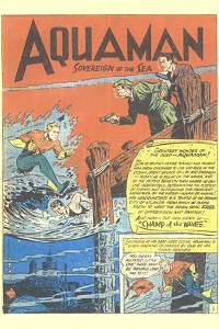 More Fun #81 Aquaman Splash Page