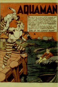 More Fun #82 Aquaman Splash Page