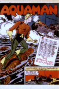 More Fun #89 Aquaman Splash Page