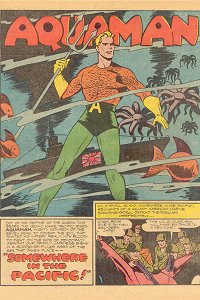 More Fun #90 Aquaman Splash Page