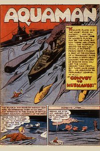 More Fun #93 Aquaman Splash Page