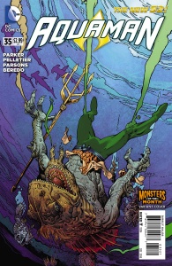 Aquaman #35 Monster Variant