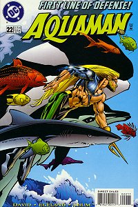 Cover of Aquaman #22