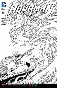 Aquaman #48 Adult Coloring Book Variant
